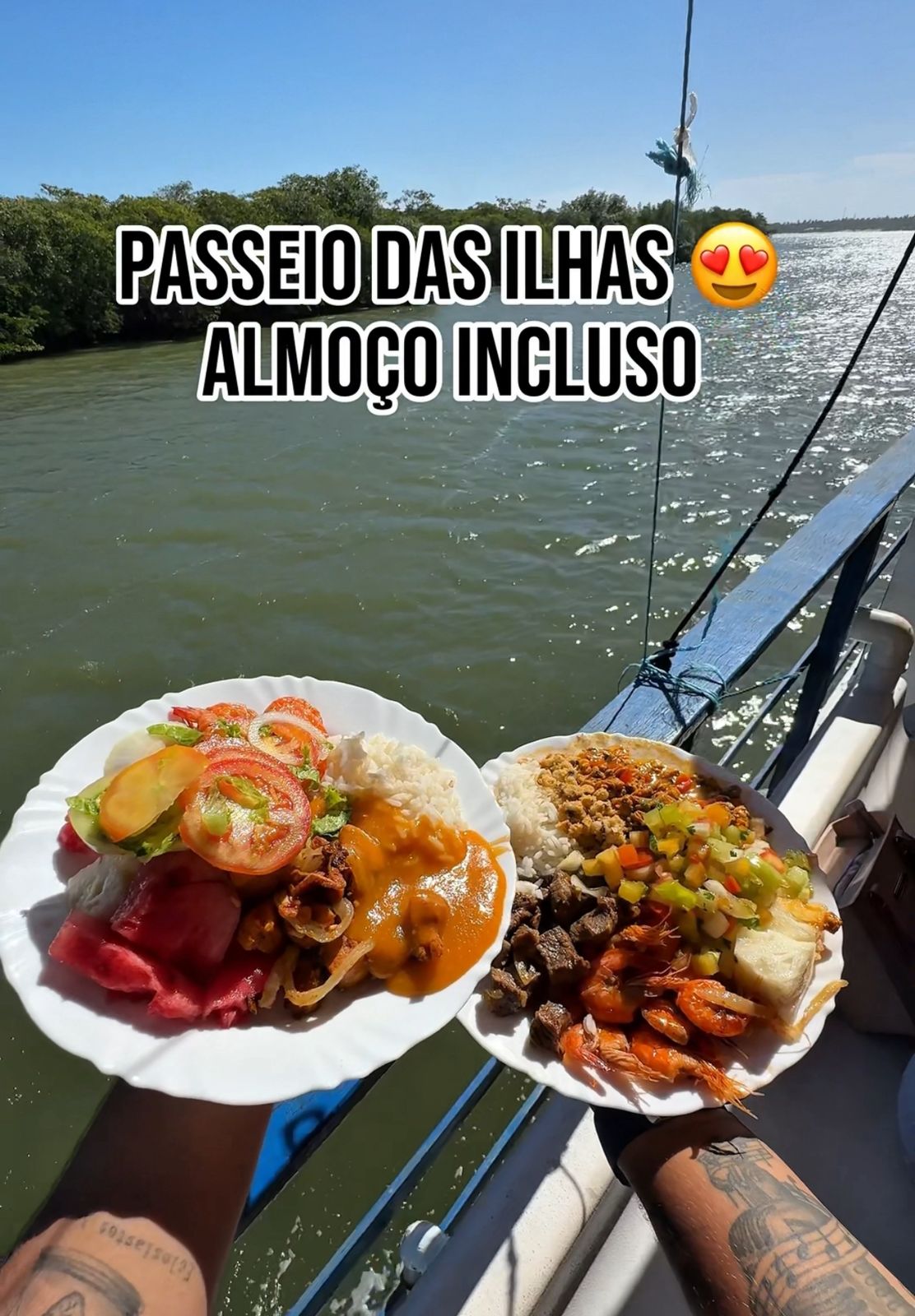 Passeios das Ilhas + Almoco incluso